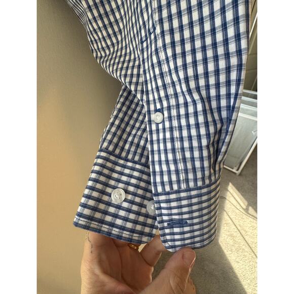 Cutter & Buck Mens Kentucky Wildcat Gingham Button Down Shirt Size 2XB/2XT - Picture 8 of 8